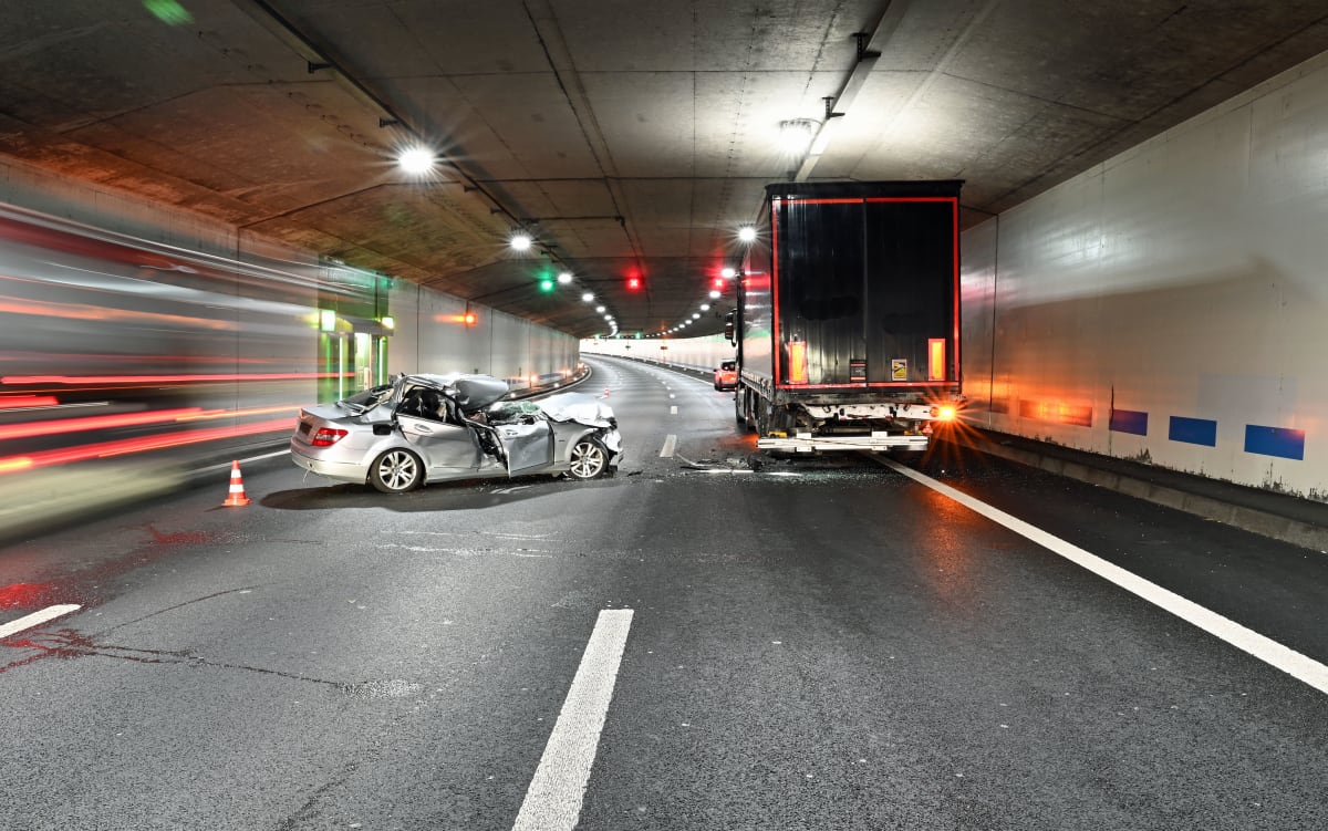 Kriens LU – Schwerer Unfall im Schlund-Tunnel