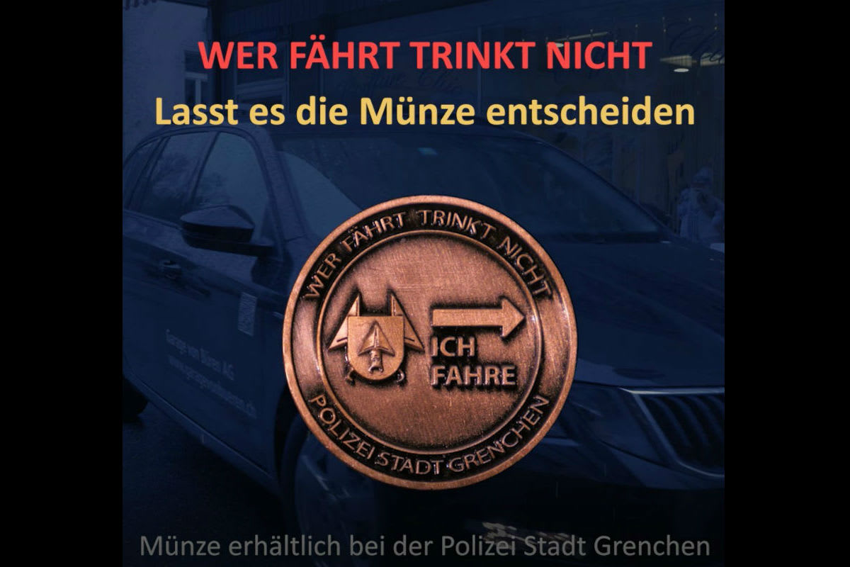 Grenchen SO - Wer fährt, trinkt nicht