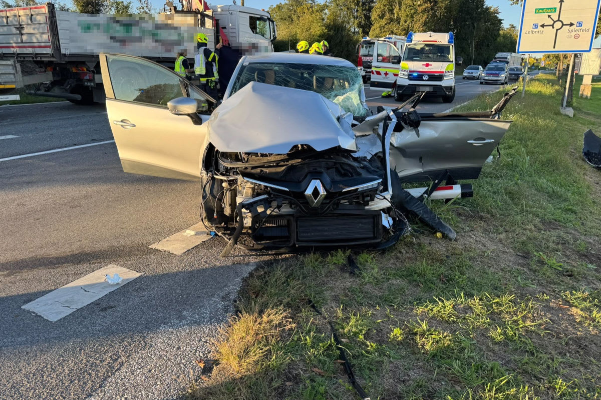 Straß in Steiermark – Schwerer Unfall mit Lkw