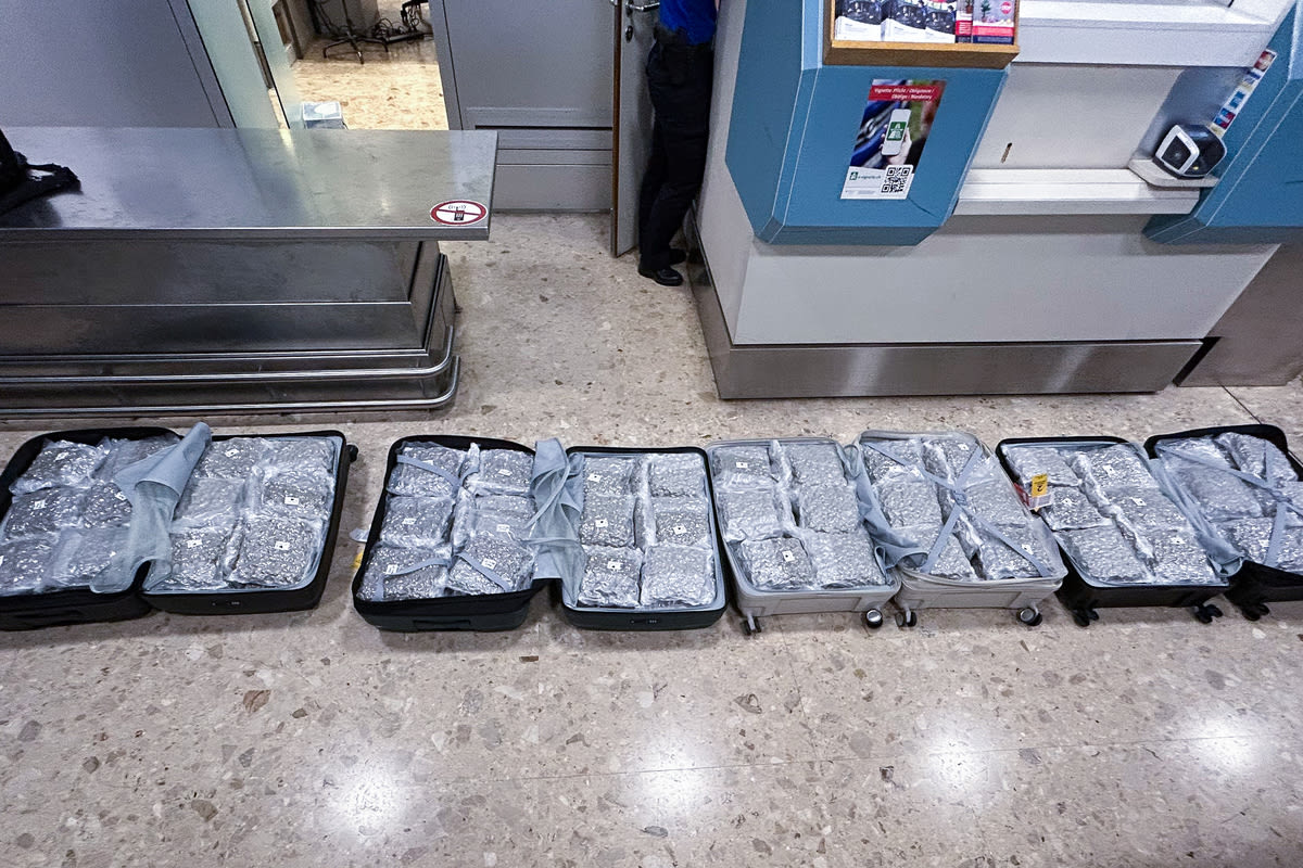 Über 100 Kilogramm Marihuana – Doppelfestnahme am Flughafen Genf
