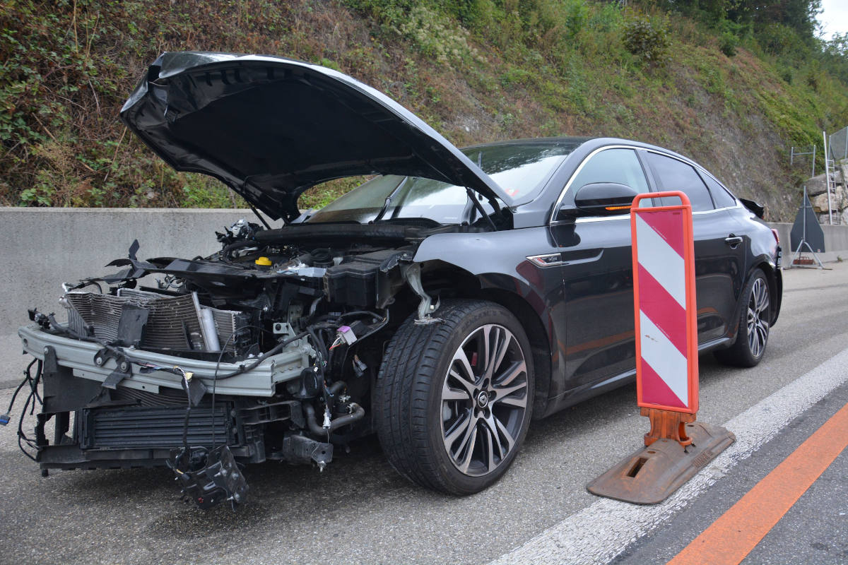 Unfall A2 bei Hägendorf SO – Zwei Personen bei Auffahrunfall verletzt
