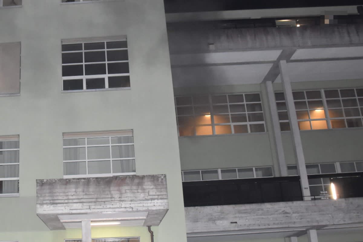 Dulliken SO - Zwei Personen nach Brand im Spital