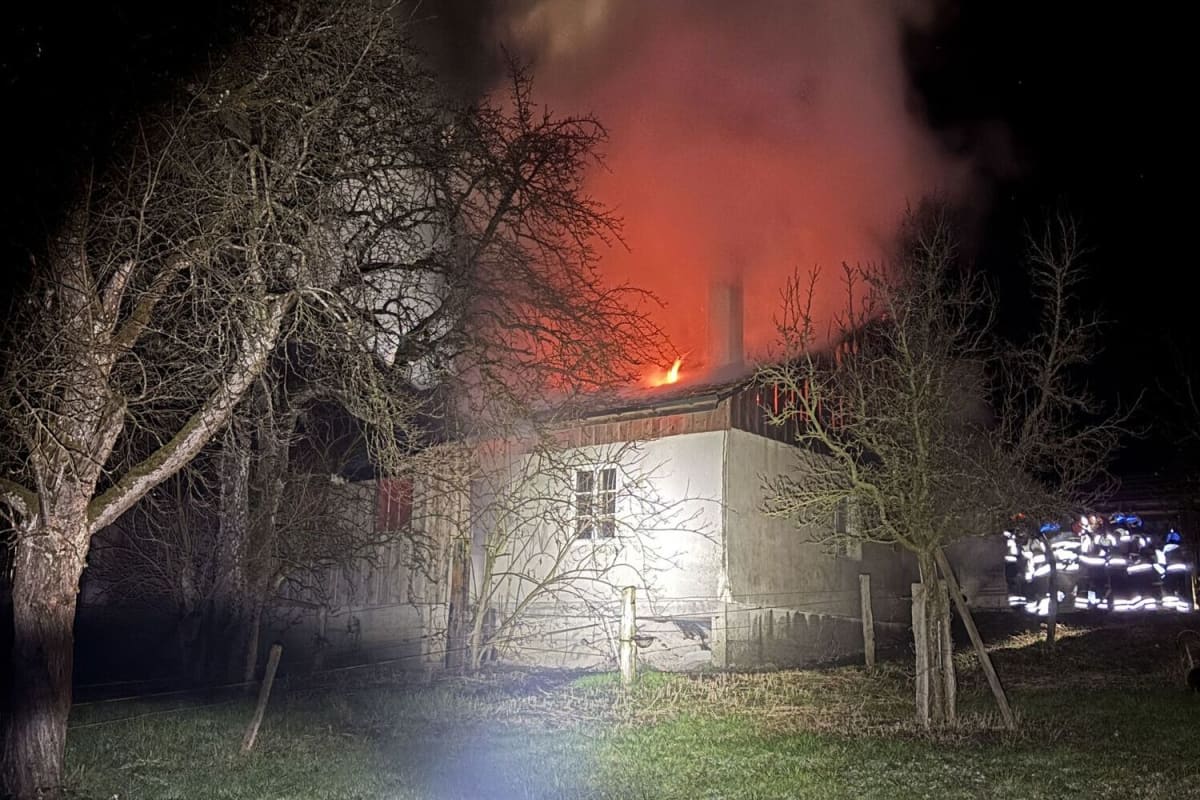Brand in Laupersdorf SO – Funkenwurf als Ursache