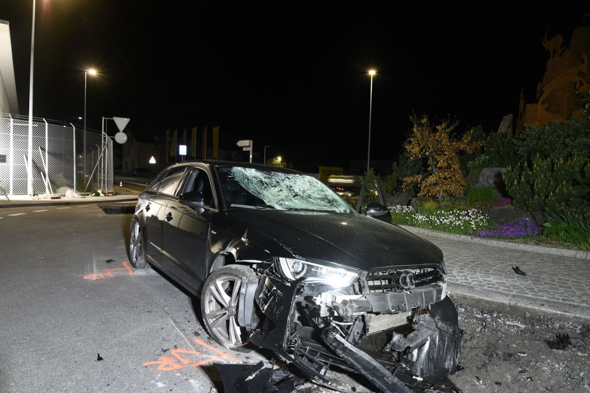 Landquart GR – Sicherheitsangestellter bei Unfall schwer verletzt