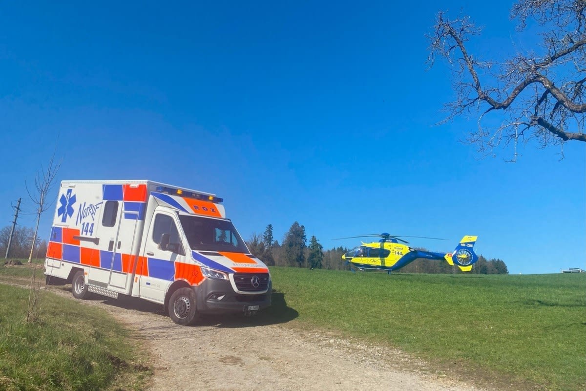 Baar ZG – Reiterin bei Sturz erheblich verletzt