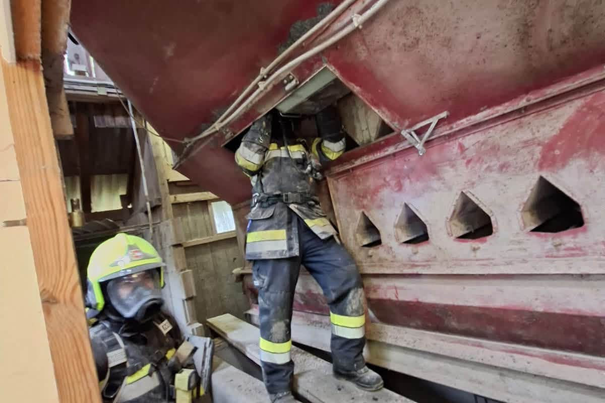 Neuhaus – Verpuffung bei Brand in Maistrocknungsanlage