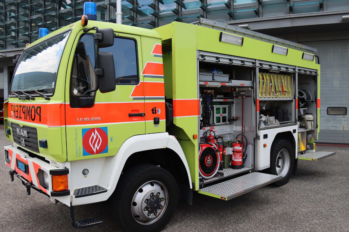 Locarno TI – Nächtlicher Brand in Wohnung