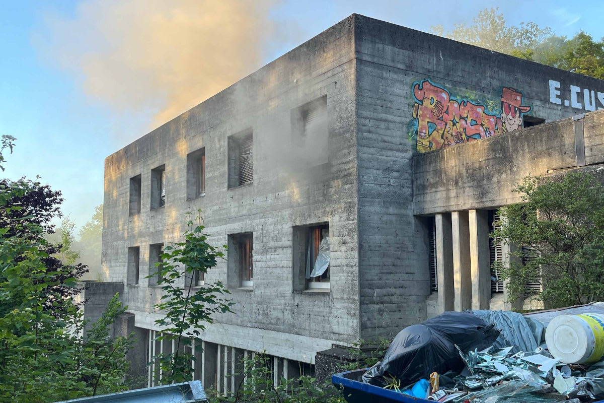 Dulliken SO – Zeugenaufruf nach Brand in Franziskushaus