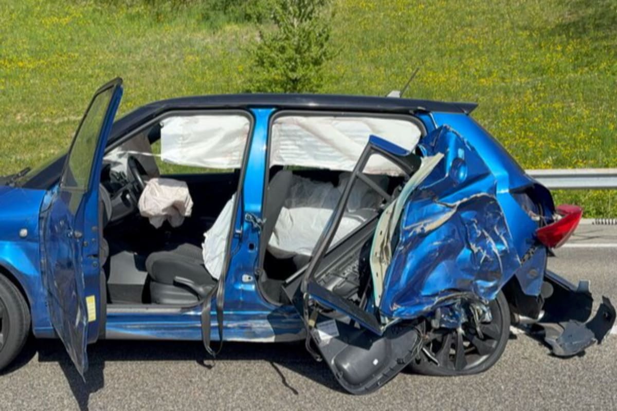 Merishausen SH – Sekundenschlaf führt zu Unfall