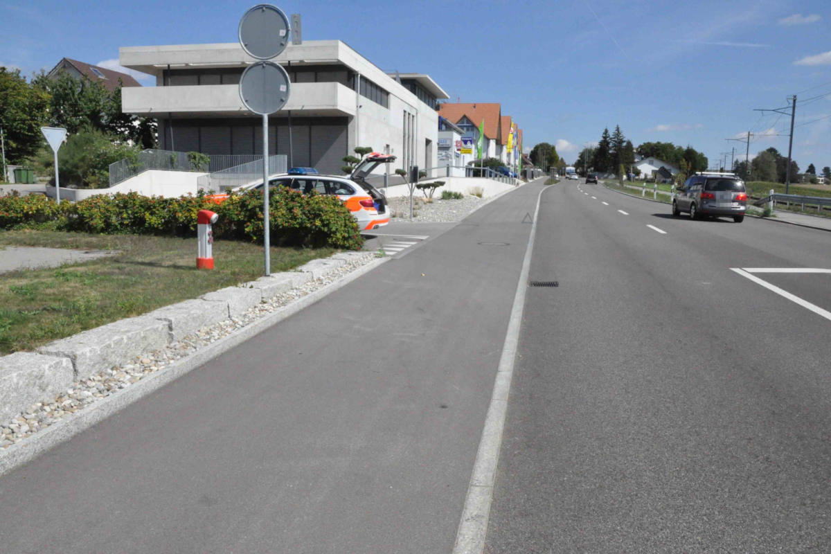 Lohn-Ammannsegg SO - Fahrradlenker verletzt sich schwer
