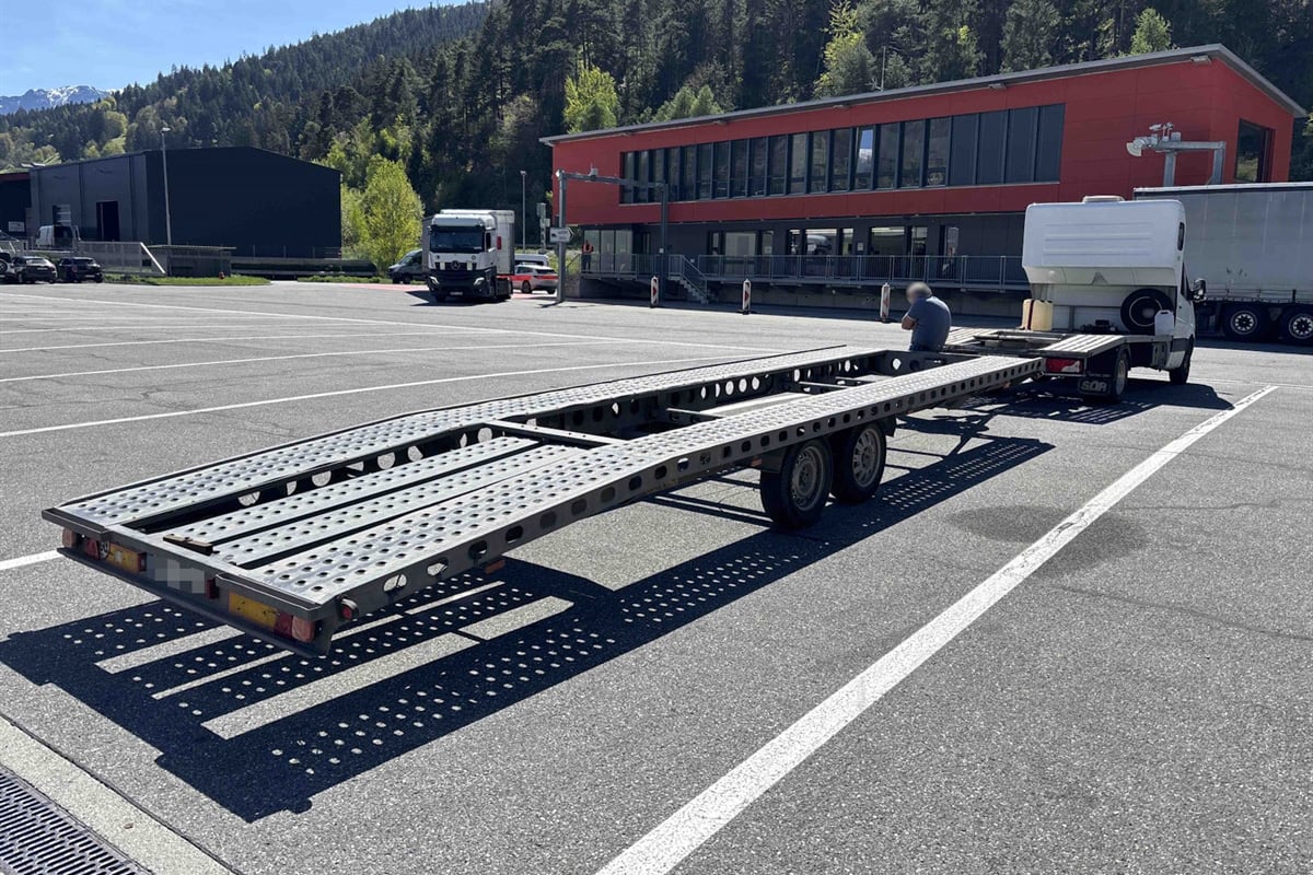 Cazis GR – Autotransporter wegen massiven Mängeln stillgelegt