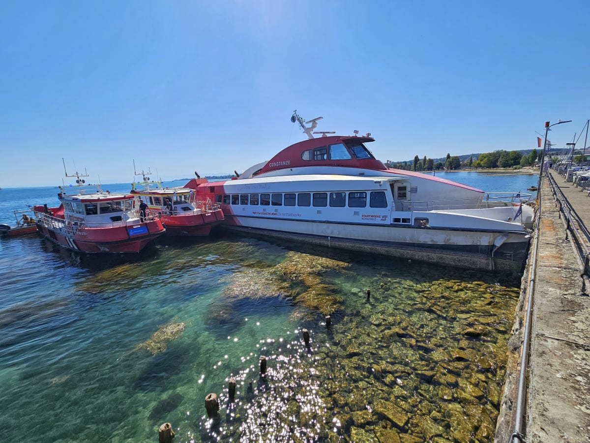 Konstanz – Schiffsunfall im Hafen mit zwölf Verletzten
