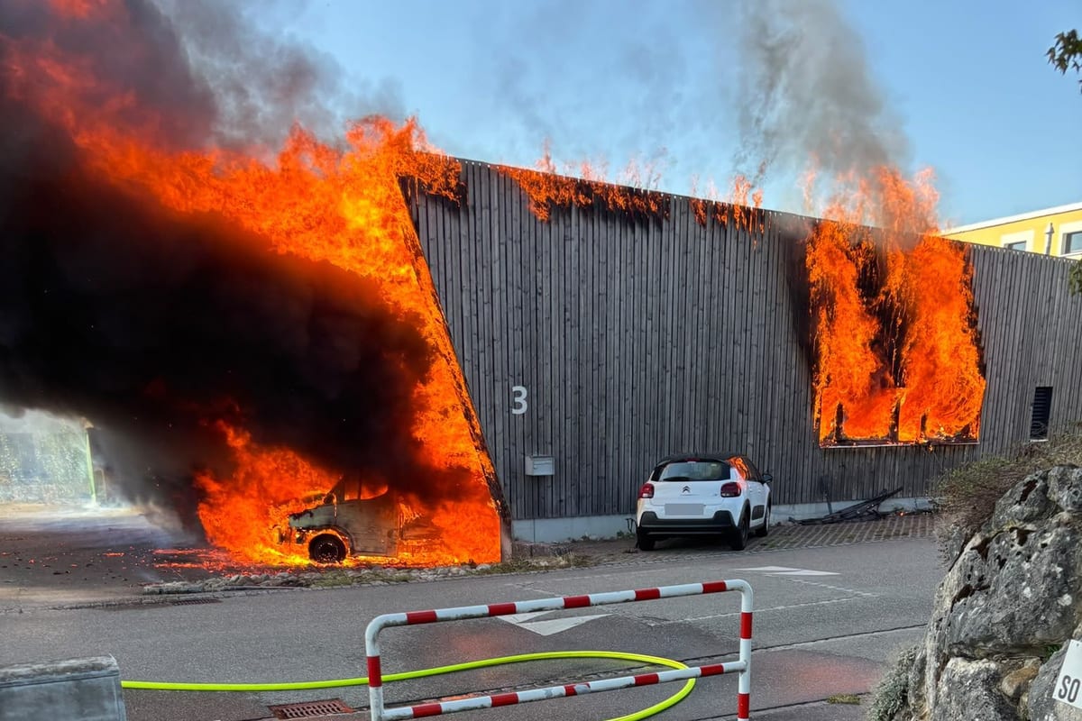 Bellach SO – Ein Toter nach Brand von Firmengebäude