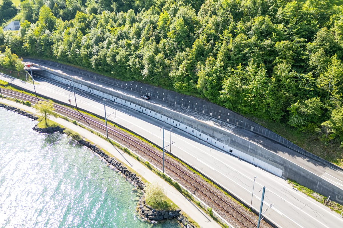 Spiez/Interlaken BE – Sperrungen bei Ausfahrt Leissigen-West