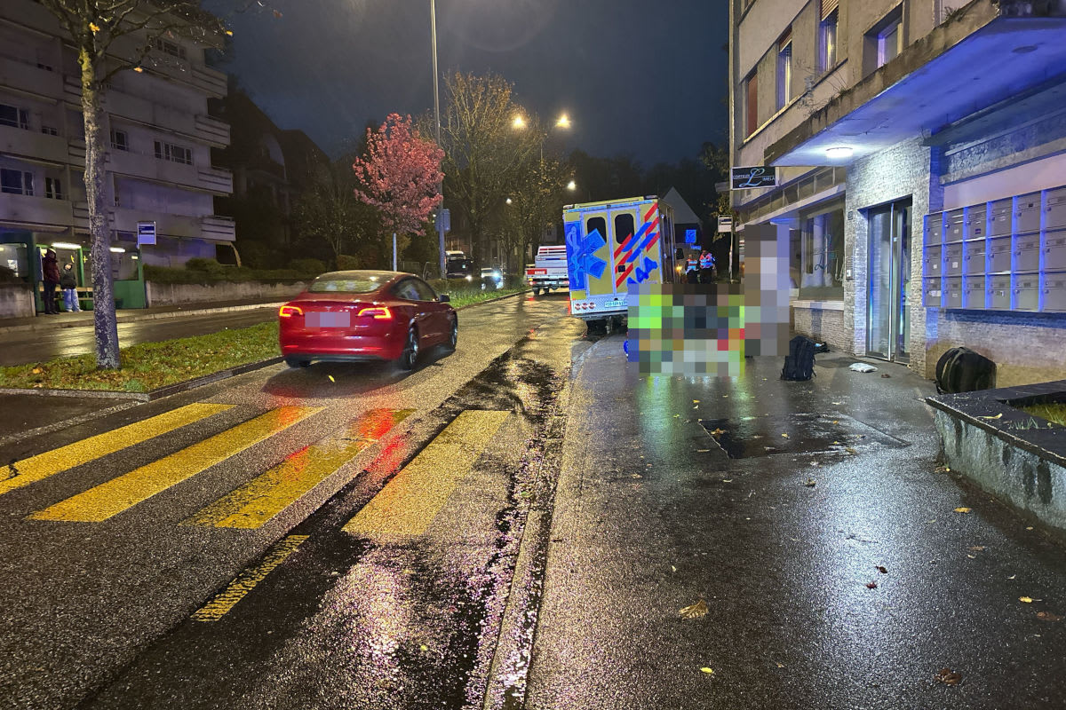 Olten SO – Auto erfasst Fussgängerin 