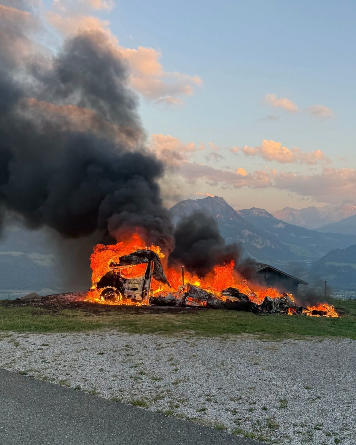 Melchtal OW – Zwei Fahrzeugbrände an einem Tag