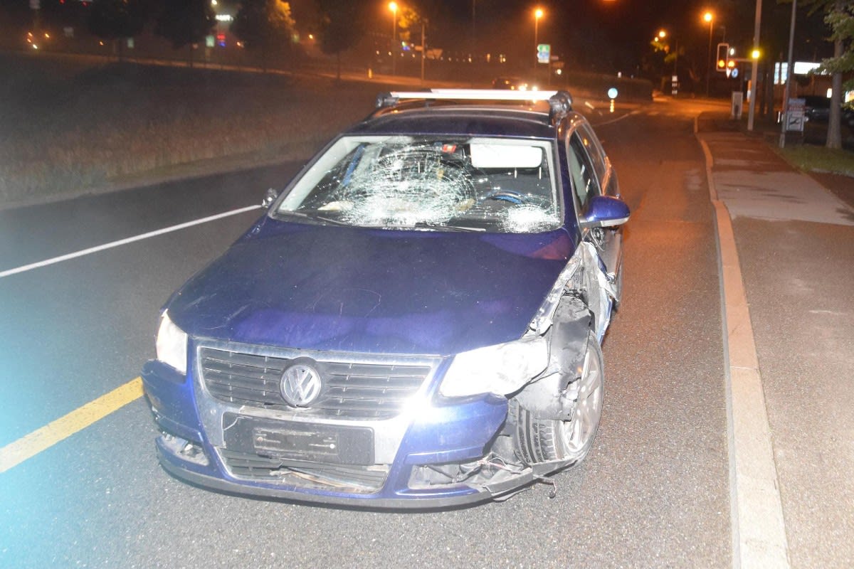 A5 bei Biberist SO - 73-Jährige nach Sekundenschlaf und Unfall einfach weitergefahren