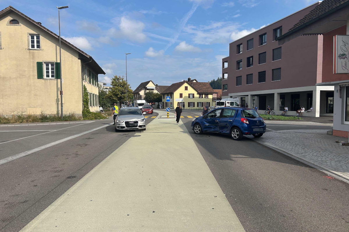 Hunzenschwil AG – Unfall beim Abiegen