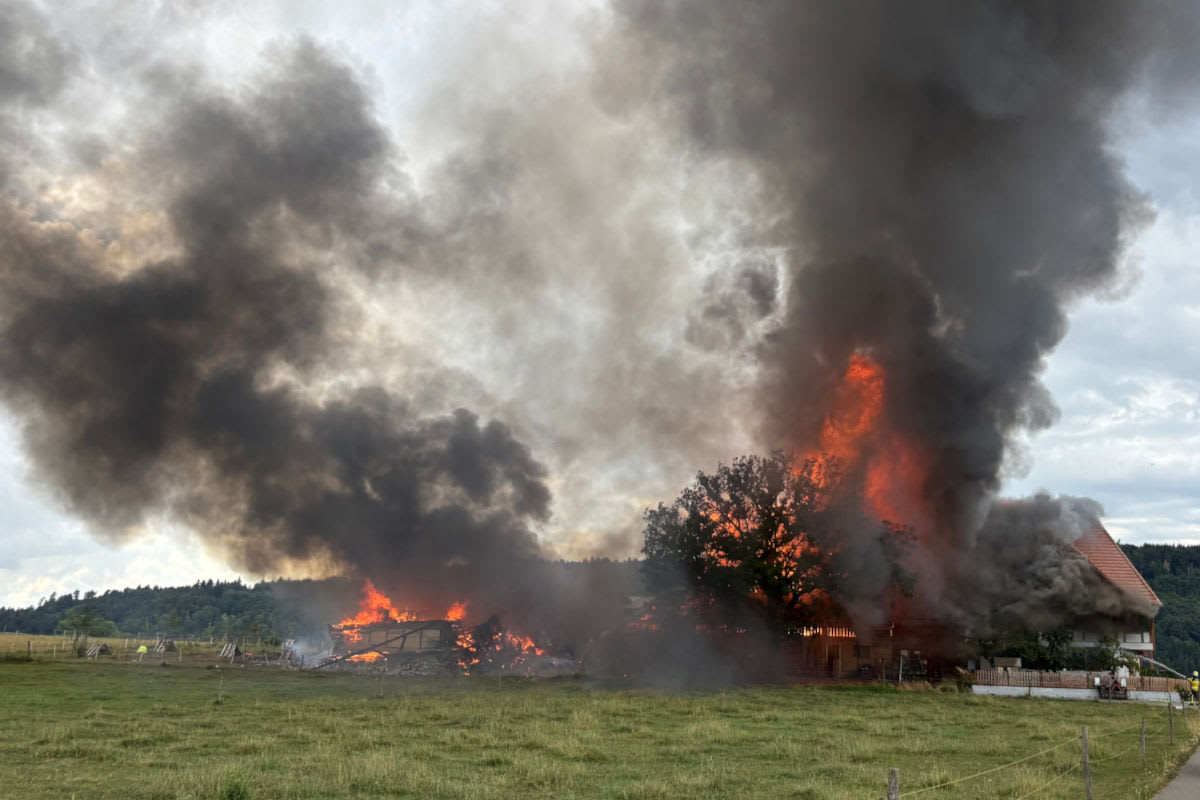 Ruppoldsried BE – Spendenaktion nach Grossbrand