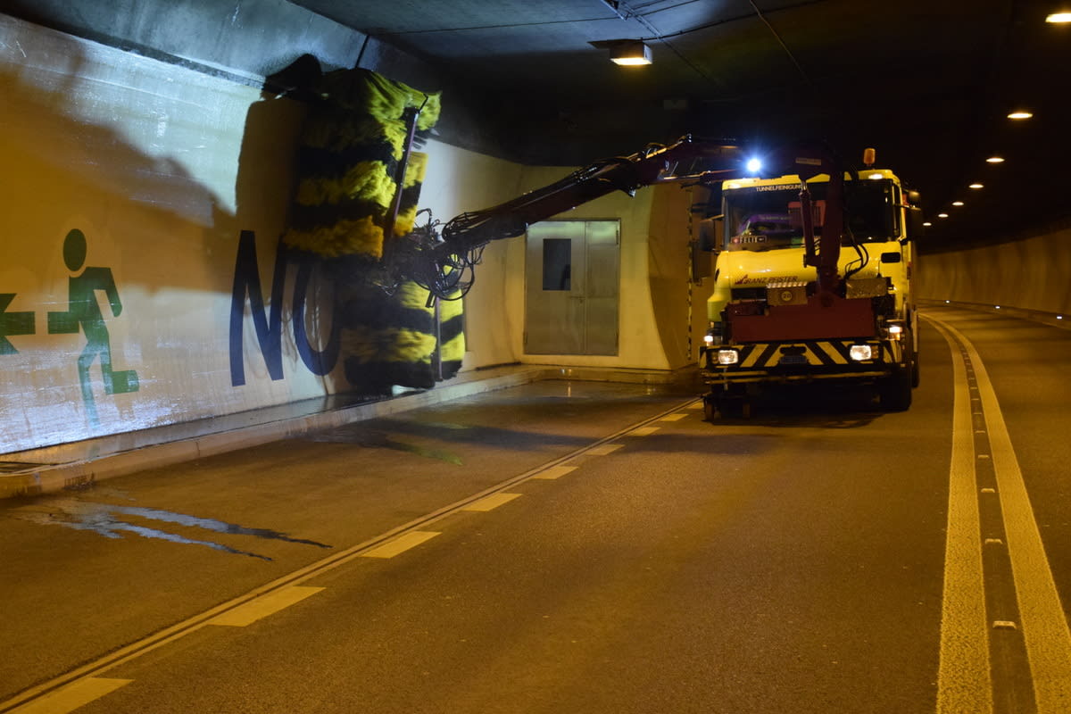 Flüelen UR – Nachtsperrungen im Umfahrungstunnel