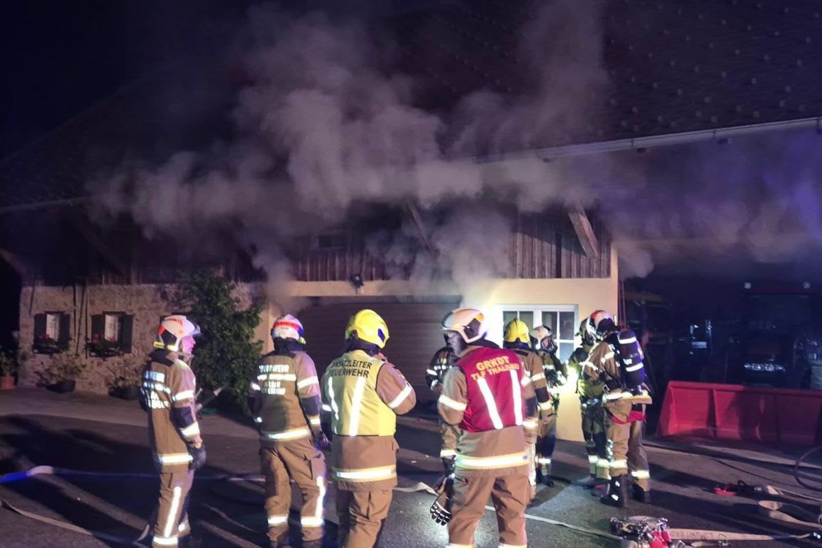 Thalgau – Defektes Akku-Ladegerät verursacht Brand