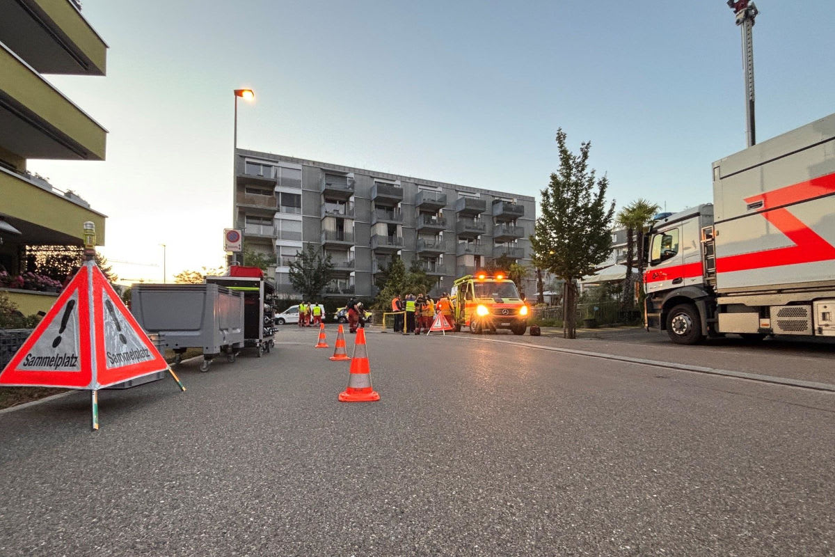 Schlieren ZH – Brand beschädigt 35 Fahrzeuge in Tiefgarage