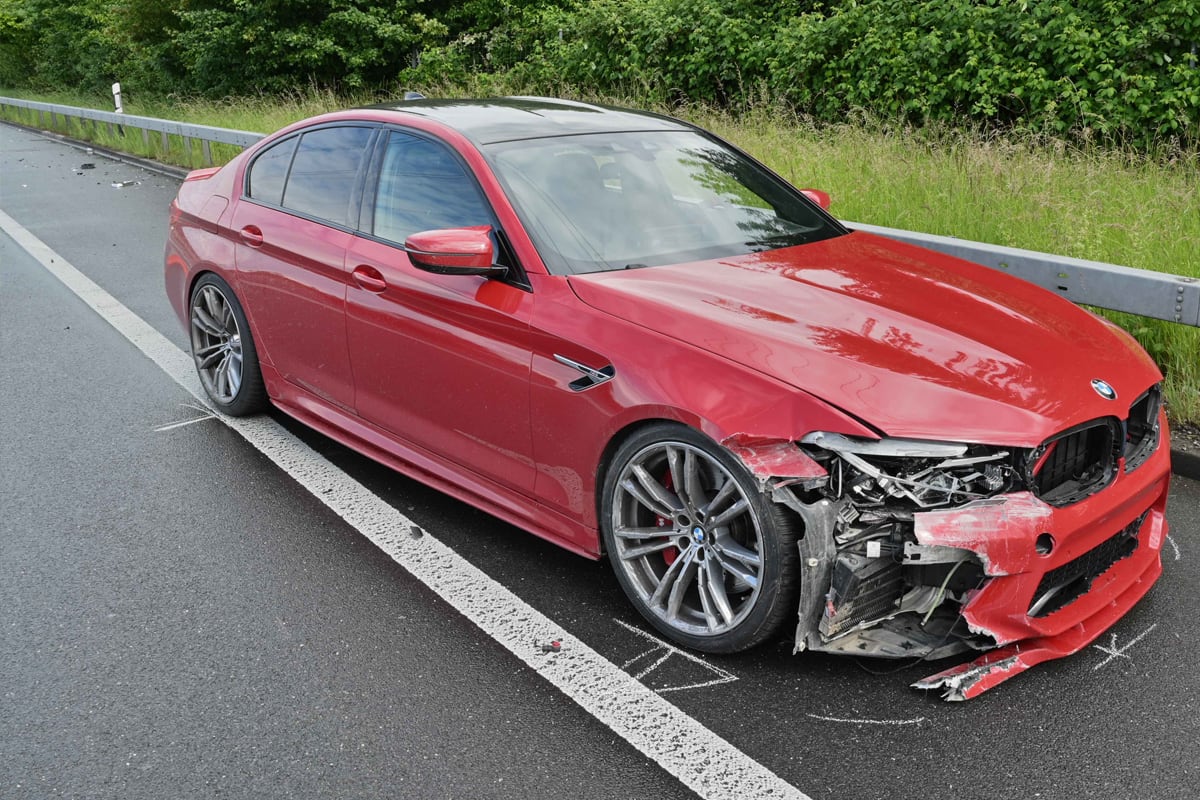 Inwil LU – 18-jähriger Autolenker verursacht Selbstunfall auf A14