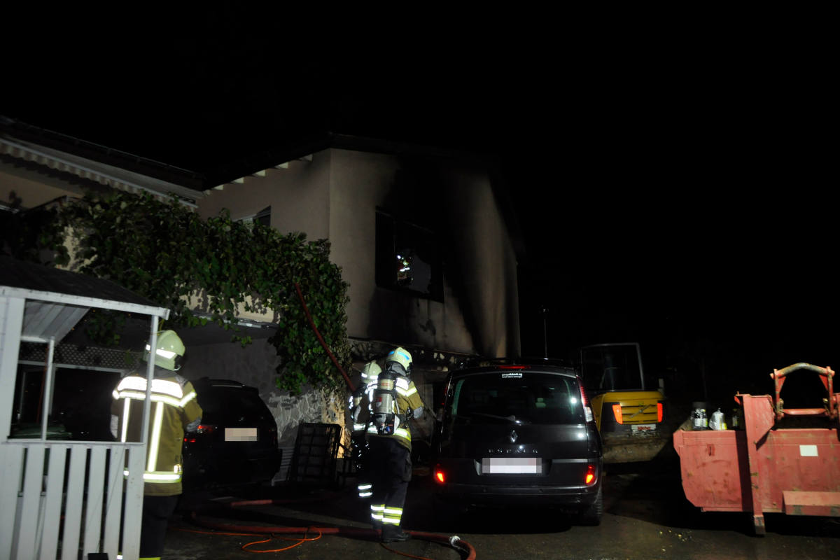 Dornach SO - Brand einer Garage in einem Einfamilienhaus