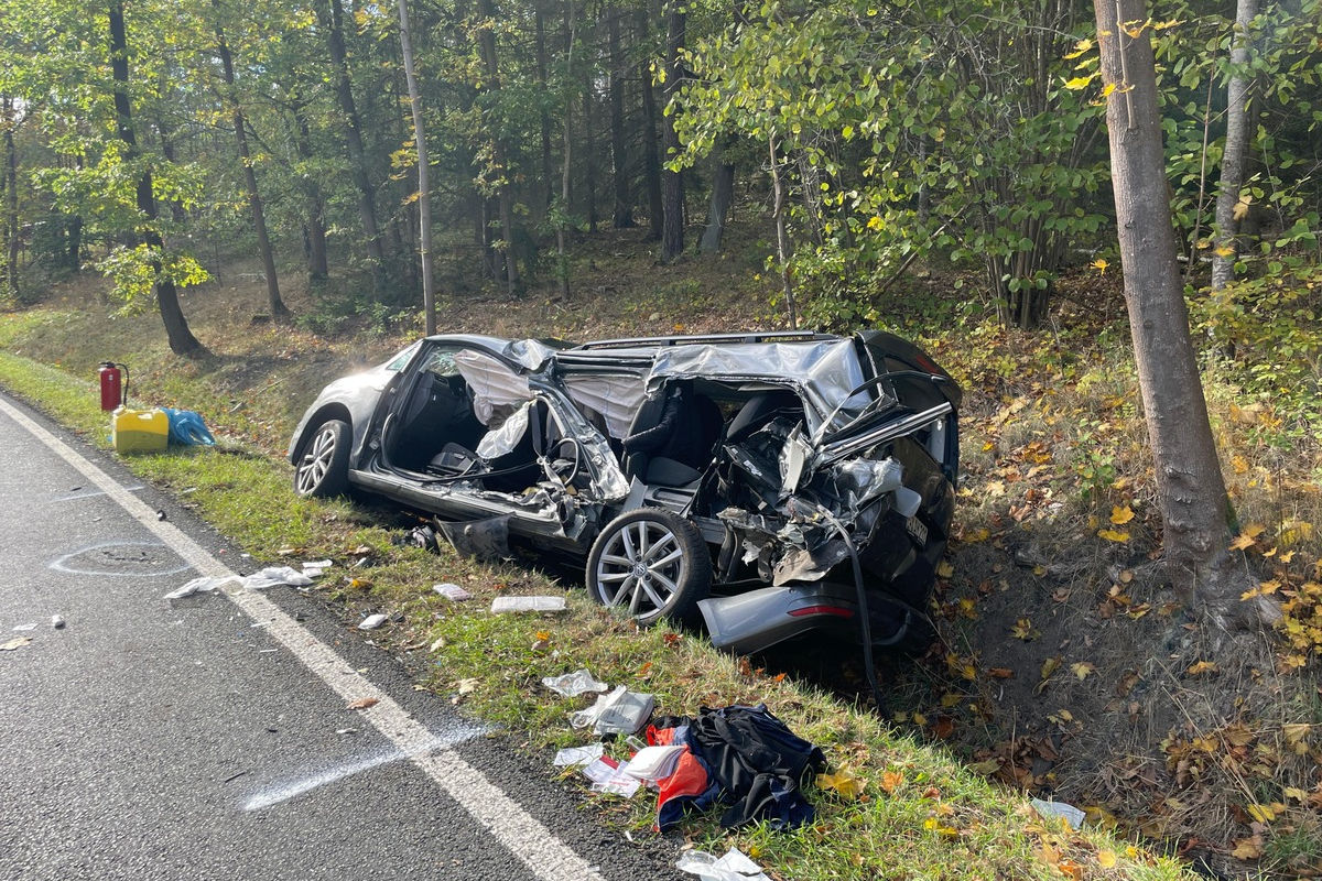 Saalfeld – Mindestens zehn Verletzte bei schwerem Unfall mit Bus