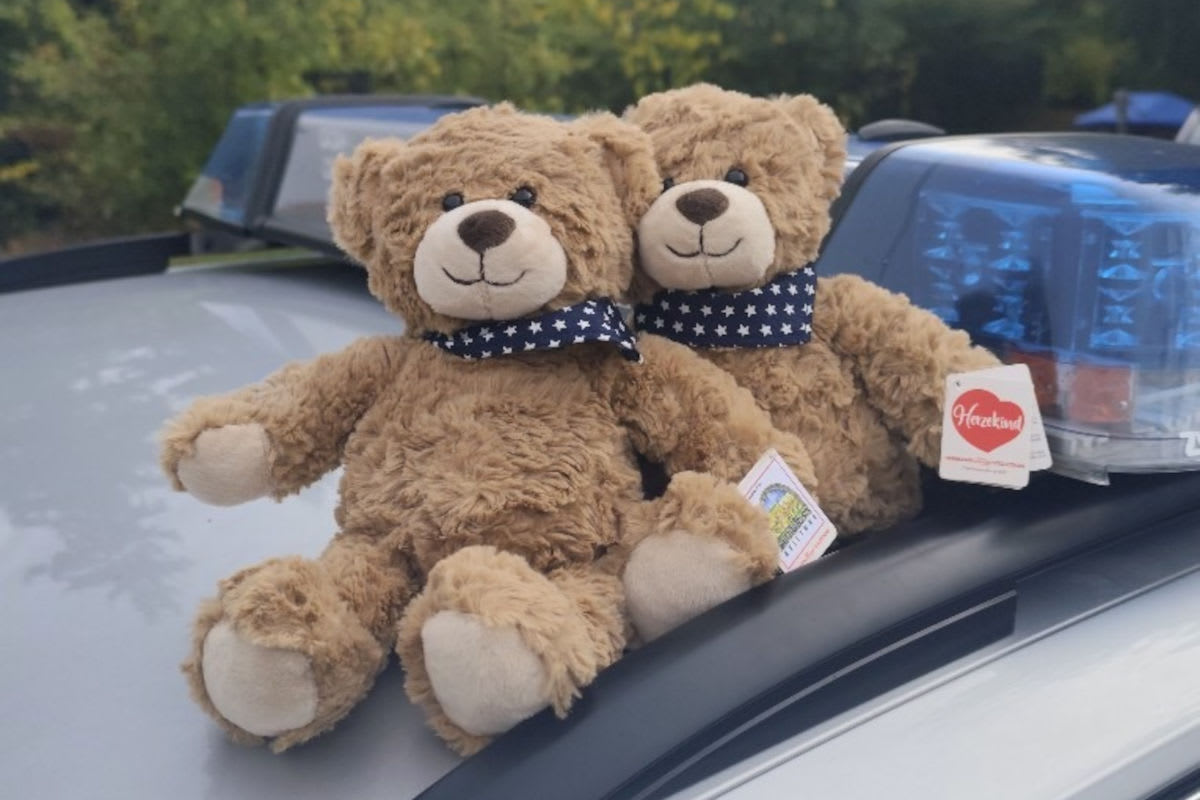 Goslar – Teddybären für belastende Polizeieinsätze