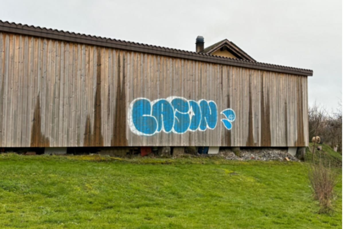 Waadt – Graffiti-Serie aufgeklärt – zwei Männer erwischt