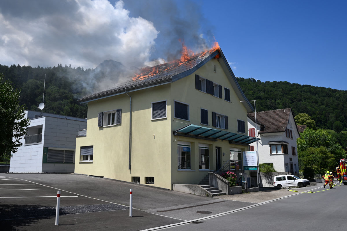 Azmoos SG – Brand verursacht hohen Schaden