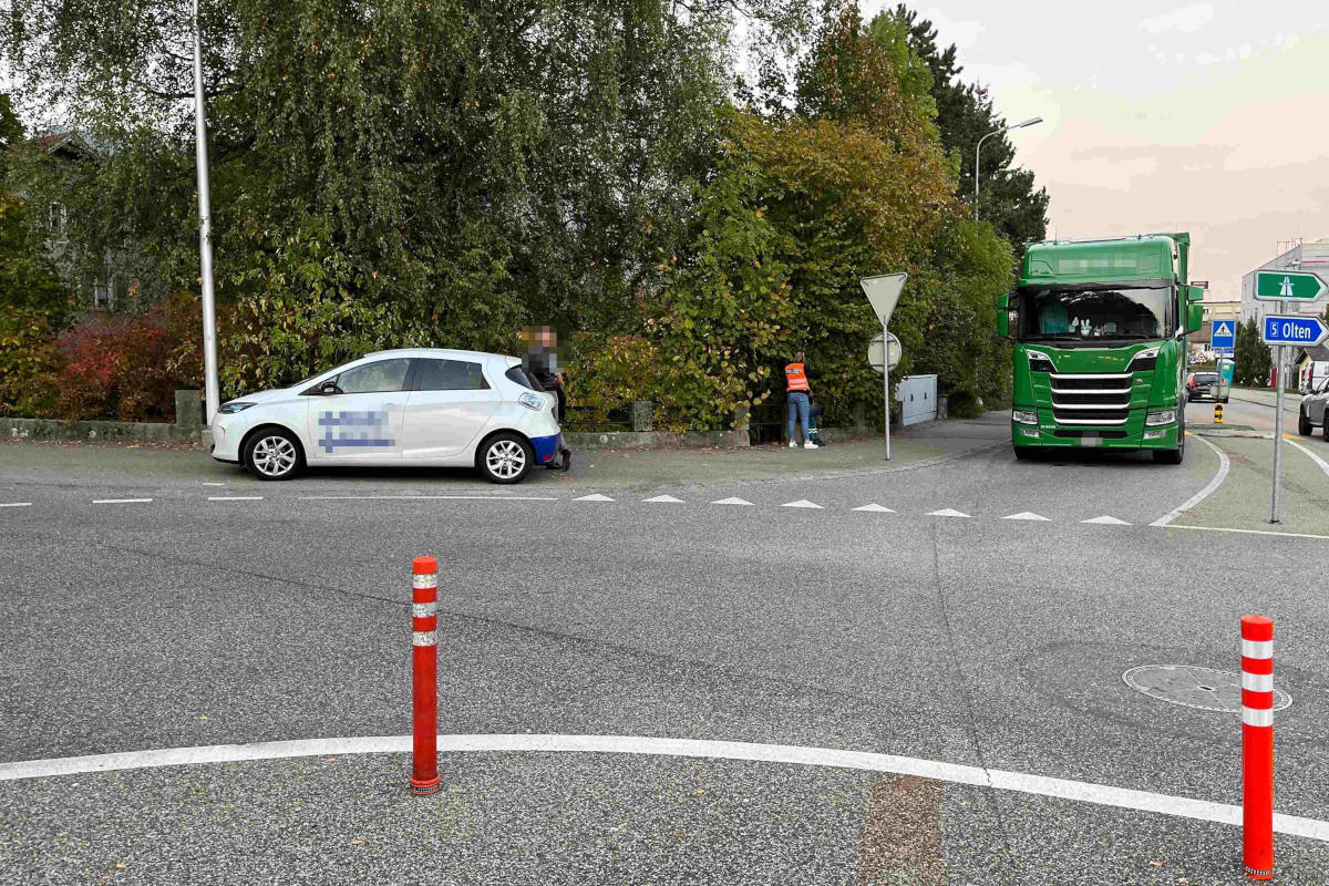 Oensingen SO – Disput zwischen Auto-Mitfahrer und Lastwagenlenker endet mit Verletztem