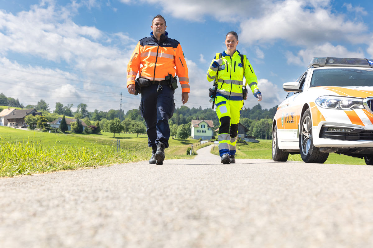 Gossau SG – Unfall zwischen E-Bike und Motorrad