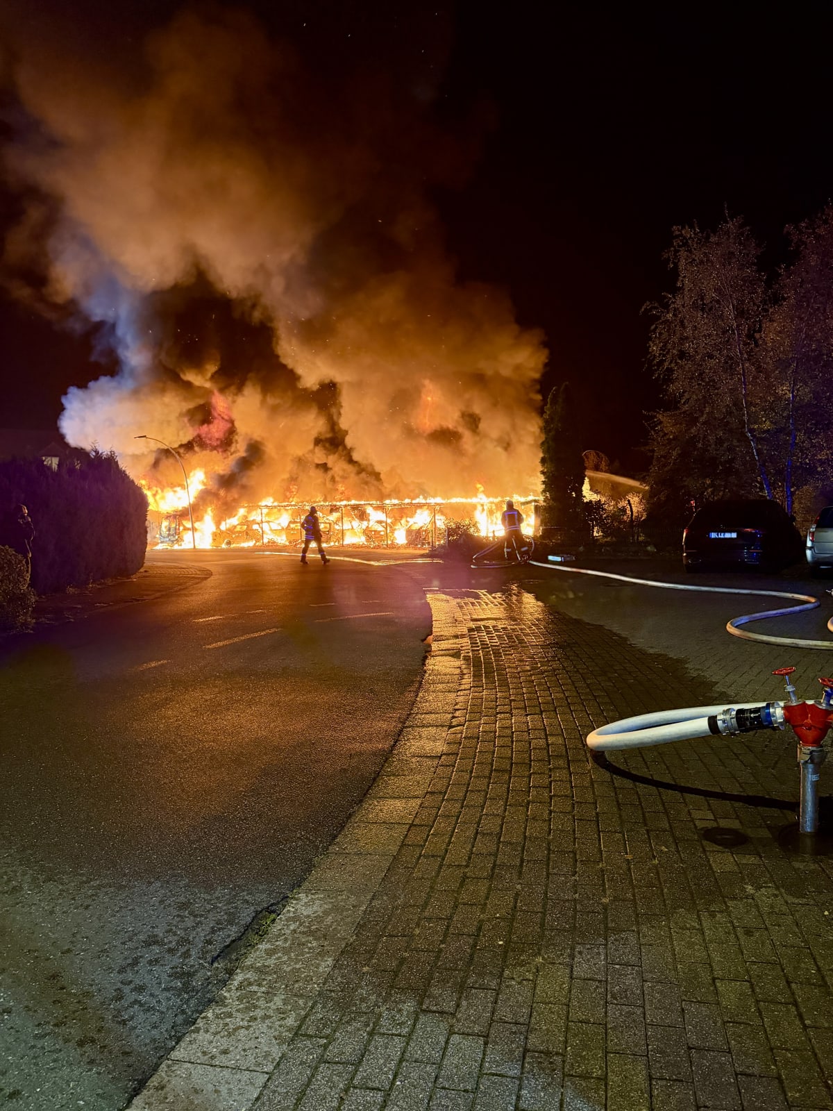 Zeven – Zwei Menschen bei Brand von Wohnhaus schwer verletzt