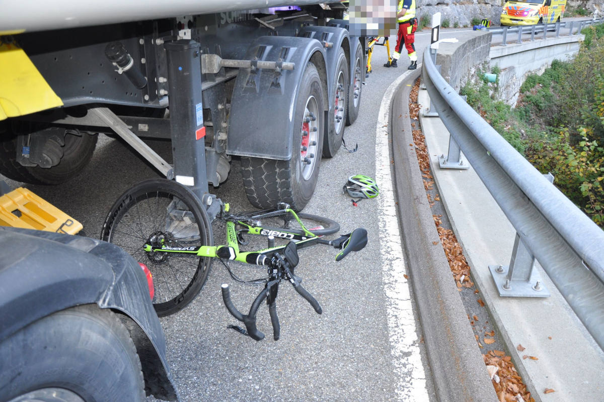 Hägendorf SO - Velofahrer bei Unfall verletzt