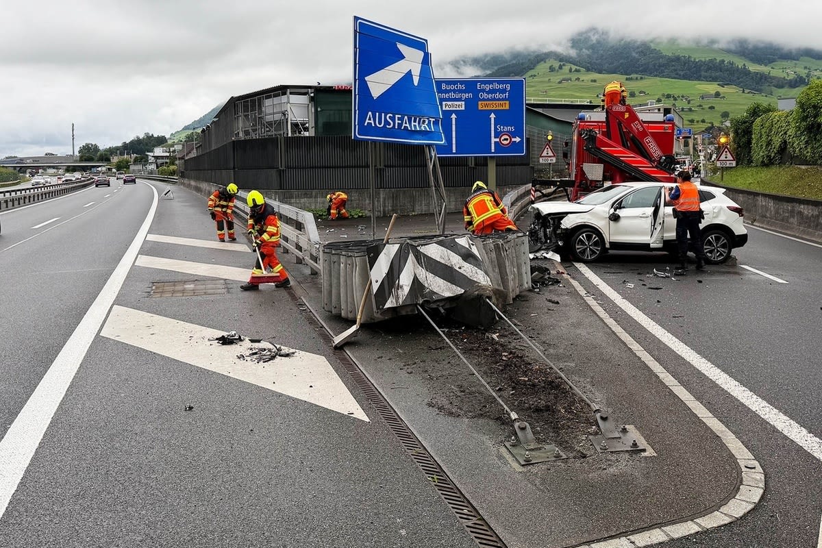 Mehr Verkehrsunfälle in Nidwalden – weniger Todesopfer