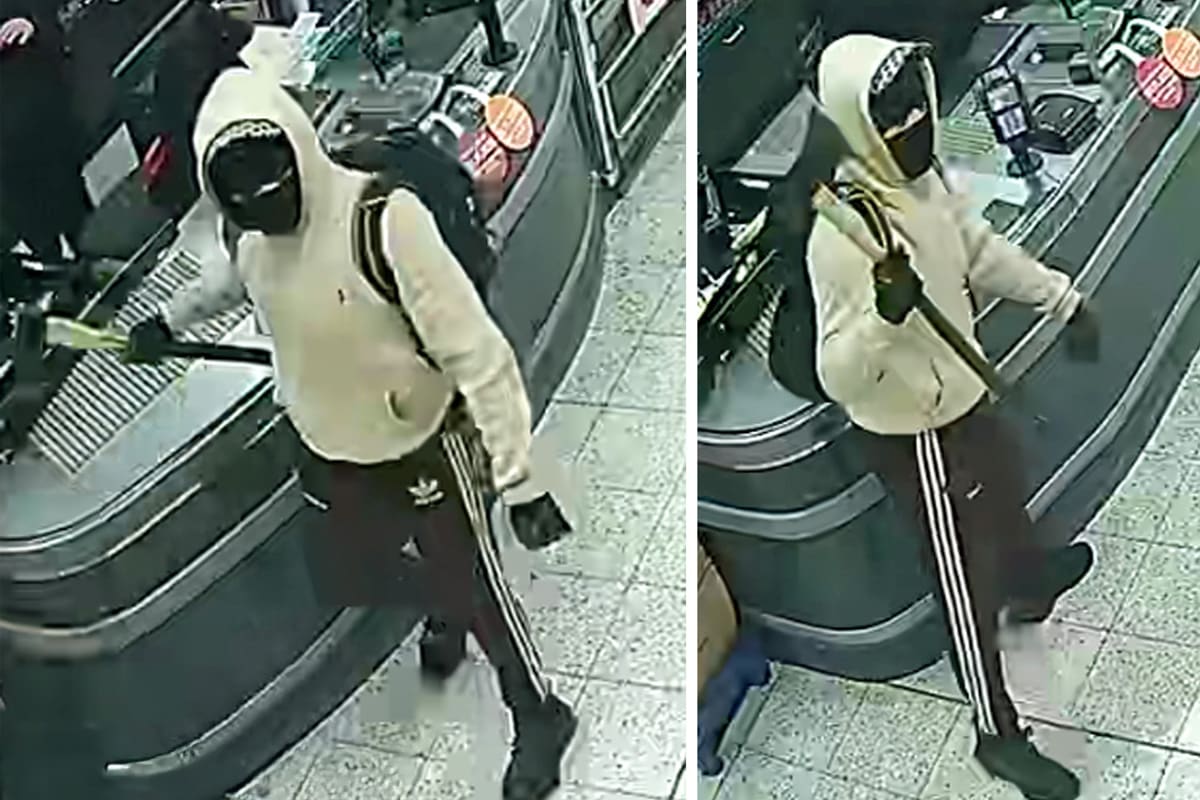 Fuldatal – Fahndung nach Raubüberfall auf Supermarkt mit Axt