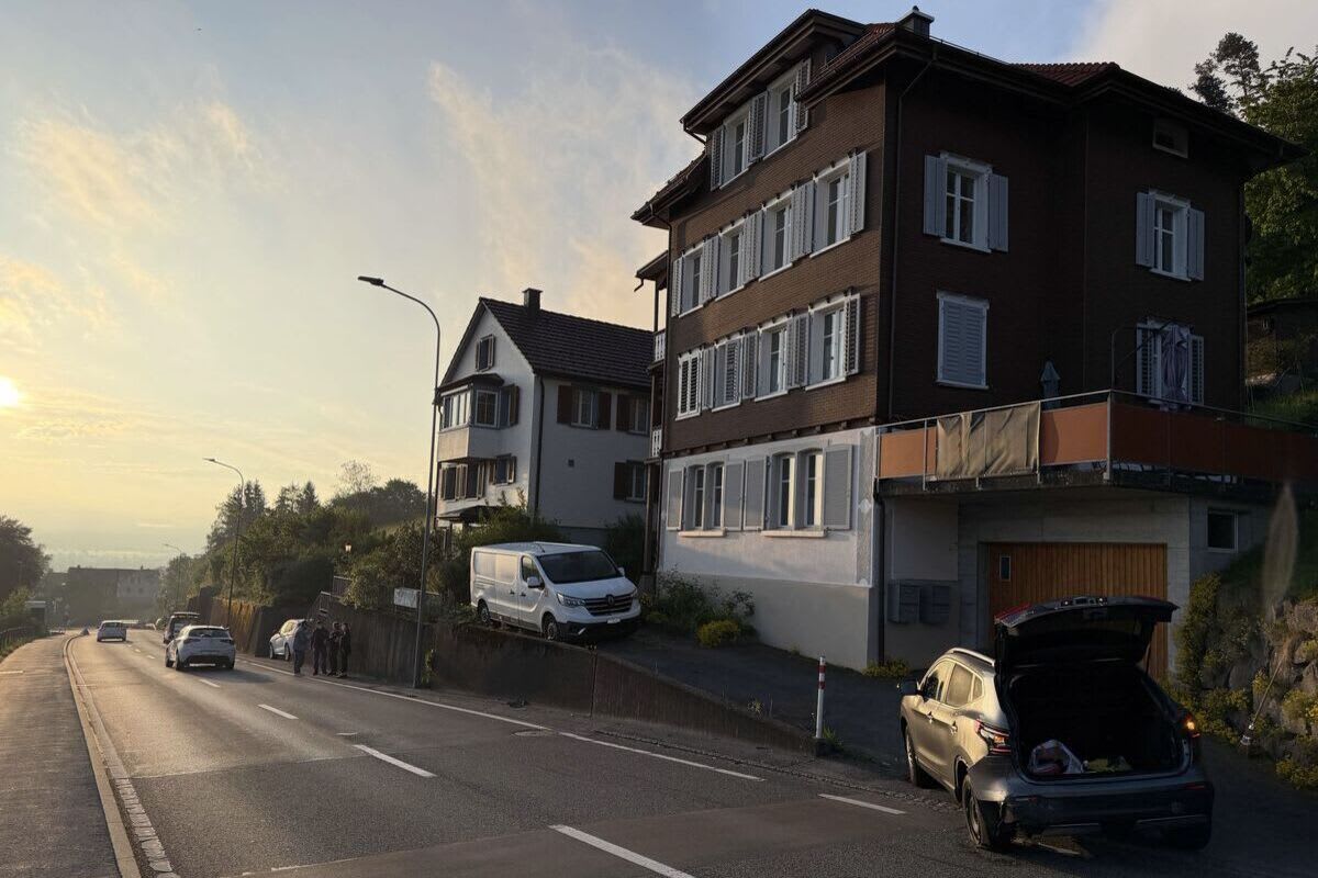 Lutzenberg AR – Unfall beim Rückwärtsfahren