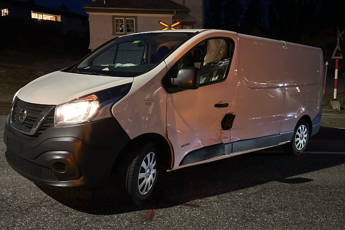 Meistersrüte AI  - Kollision zwischen Auto und Lieferwagen