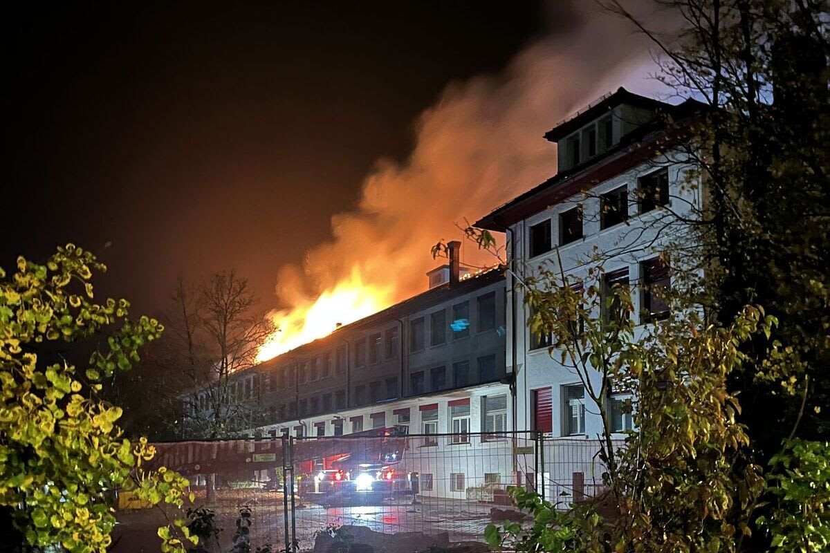 Langendorf SO – Feuer im ehemaligen Firmengebäude auf Delta-Areal