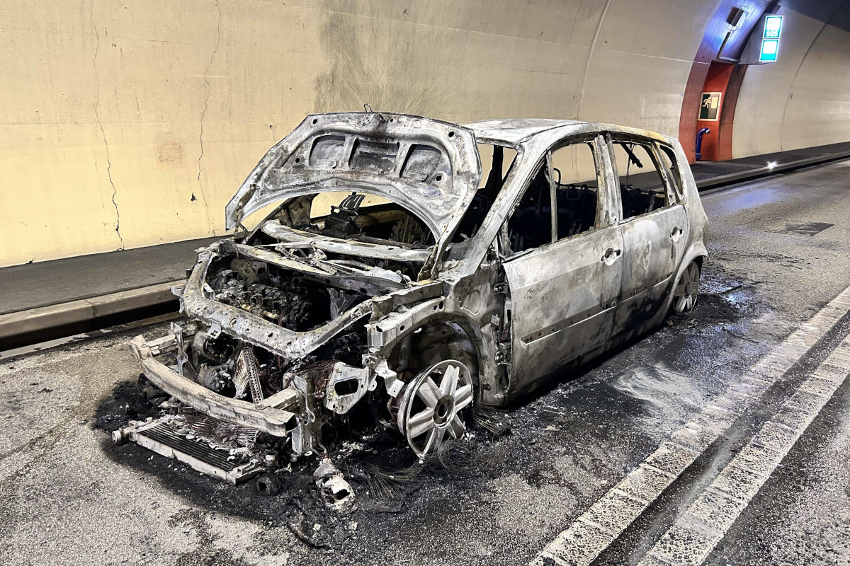 Aarburg AG – Stundenlange Sperrung wegen Brand im Festungstunnel