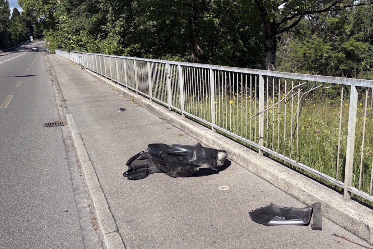 Goldach SG – Fahrunfähiger Autofahrer flüchtet nach Unfall
