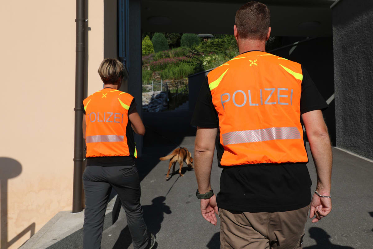 Grono GR – Polizeihund findet vermissten Rentner 