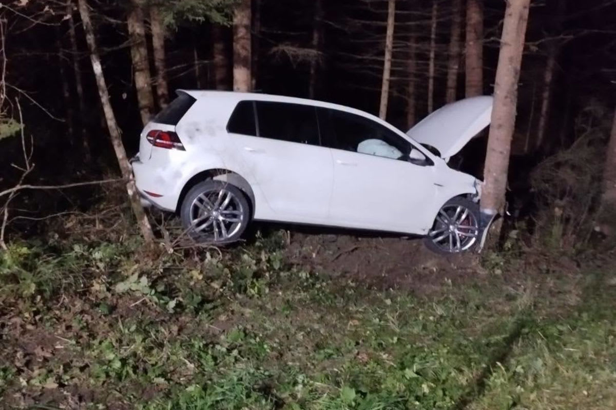 Unfall in Köstenberg – Pkw kracht bei Überholmanöver gegen Bäume
