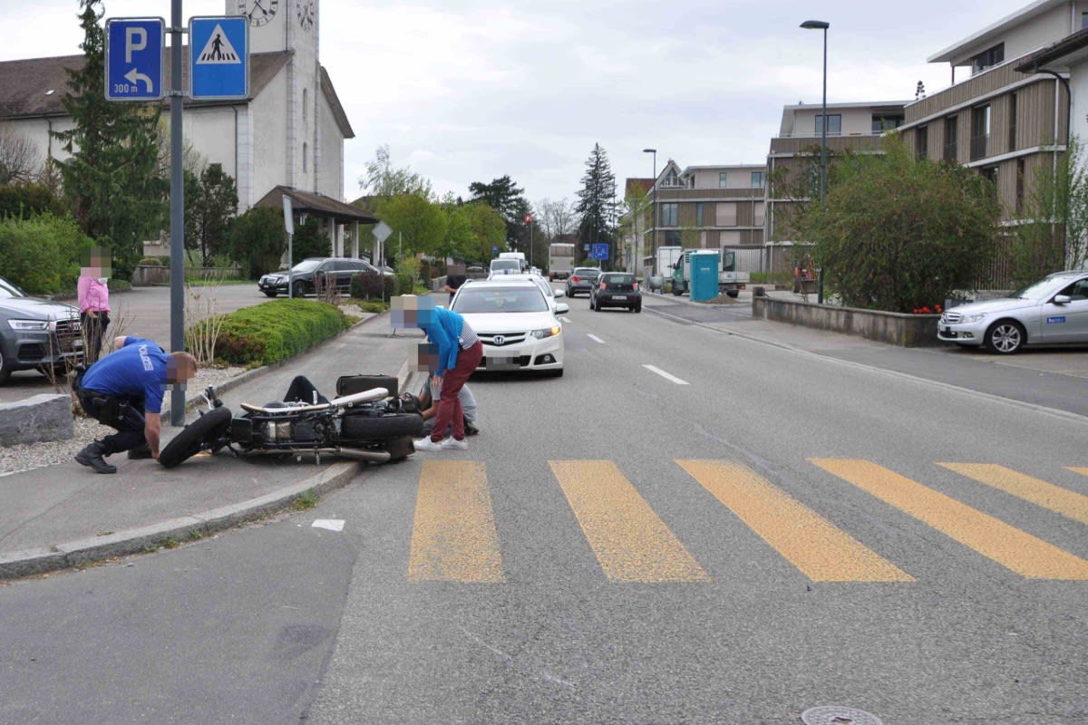 Zeugenaufruf aus Kriegstetten SO - Rega muss verletzten Motorradfahrer bergen