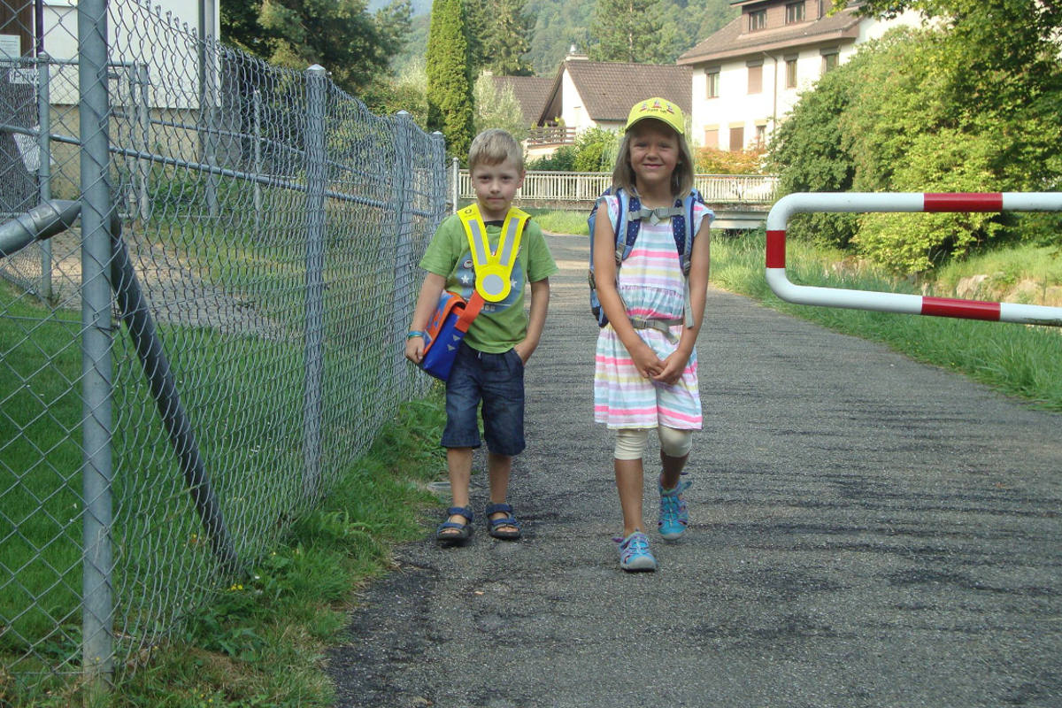 Präventionskampagne zum Schulanfang