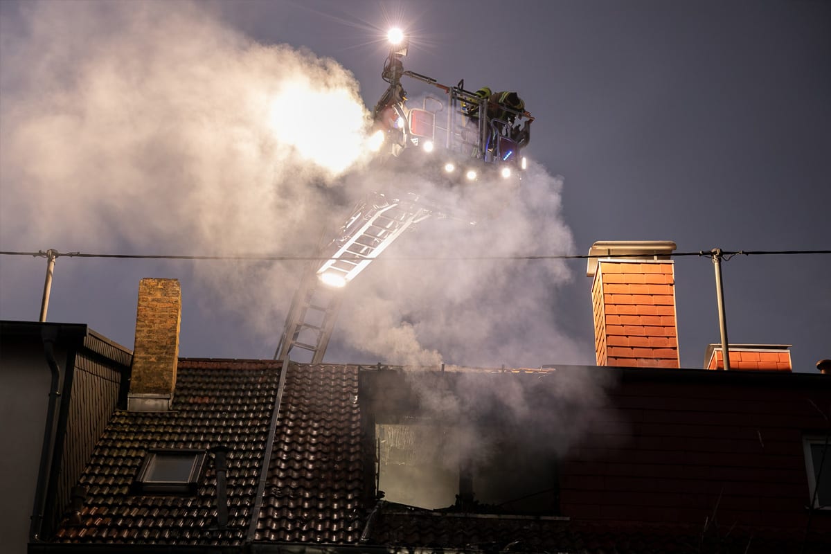 Neunkirchen SL – Wohnhaus nach Brand von Dachgeschoss unbewohnbar
