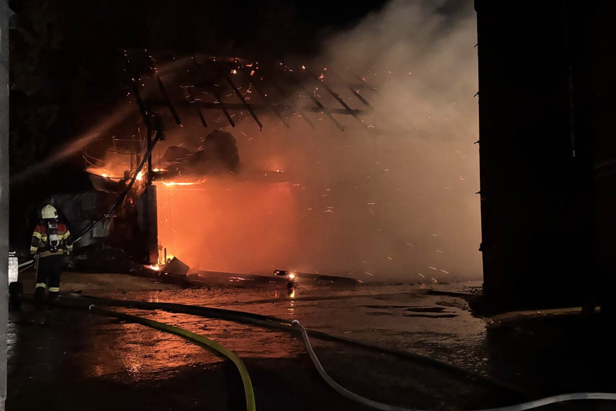 Wangen SZ – 200 Legehennen sterben bei Stallbrand