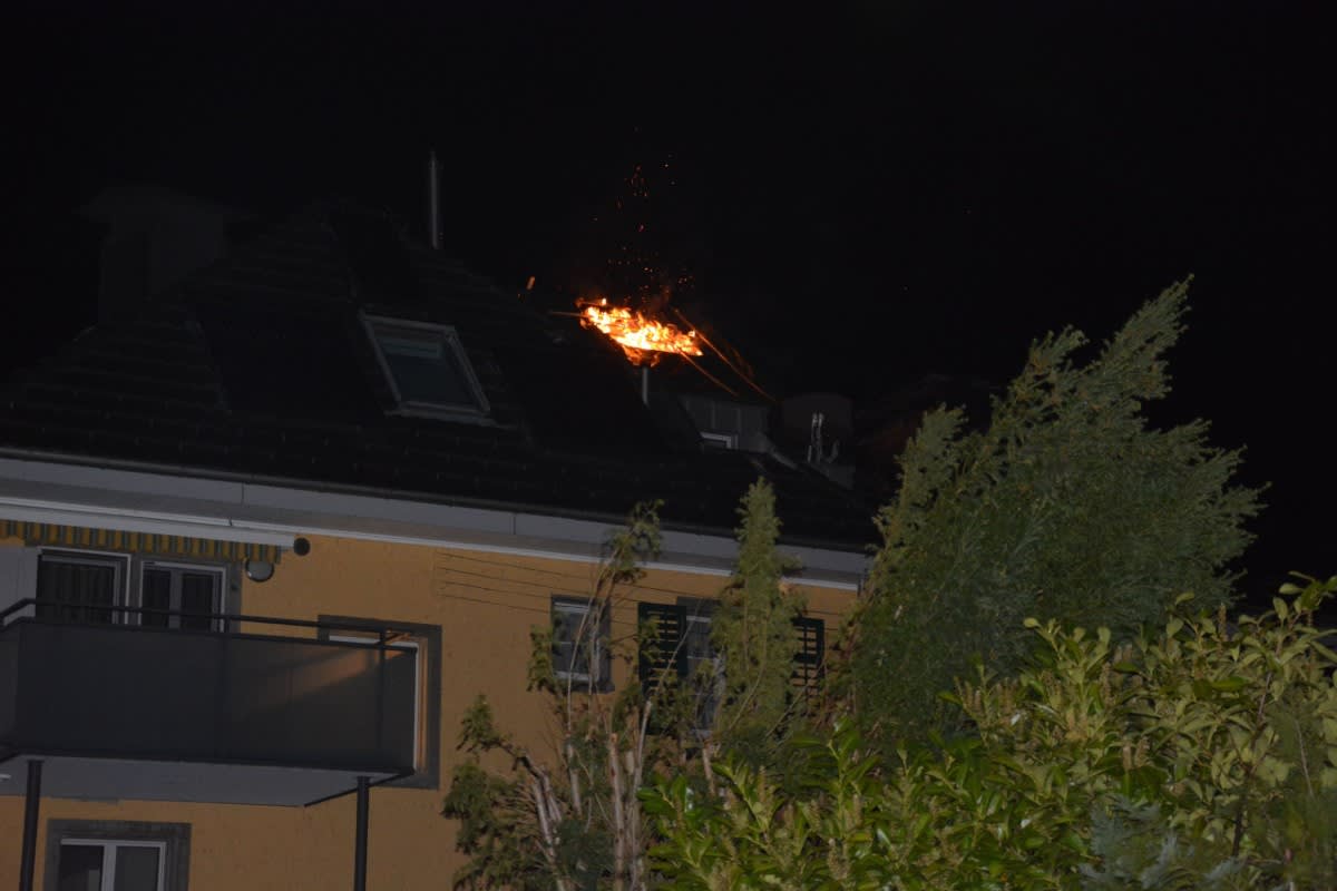 Olten SO - Es brannte erneut am Brandobjekt 